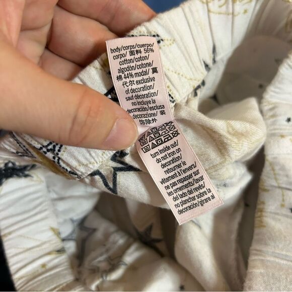 Victoria's Secret Pajama Sleep Pants Shooting Stars Women's S good preworn condi - Picture 7 of 8